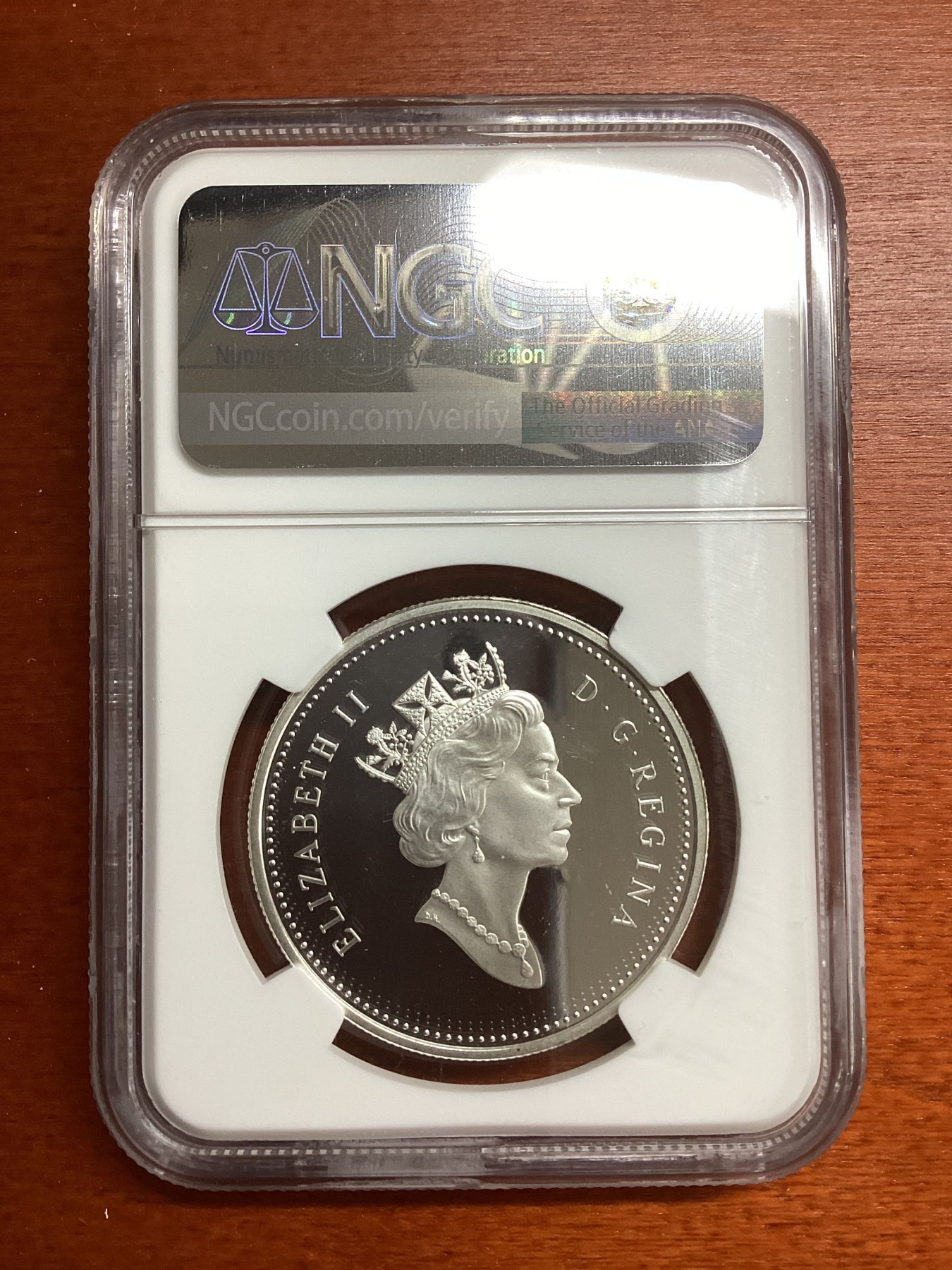 长老汇兔年精选第二场 2003 加拿大科伯特银矿百年纪念1加元精制银币，NGC PF69UC，更高分仅有13枚