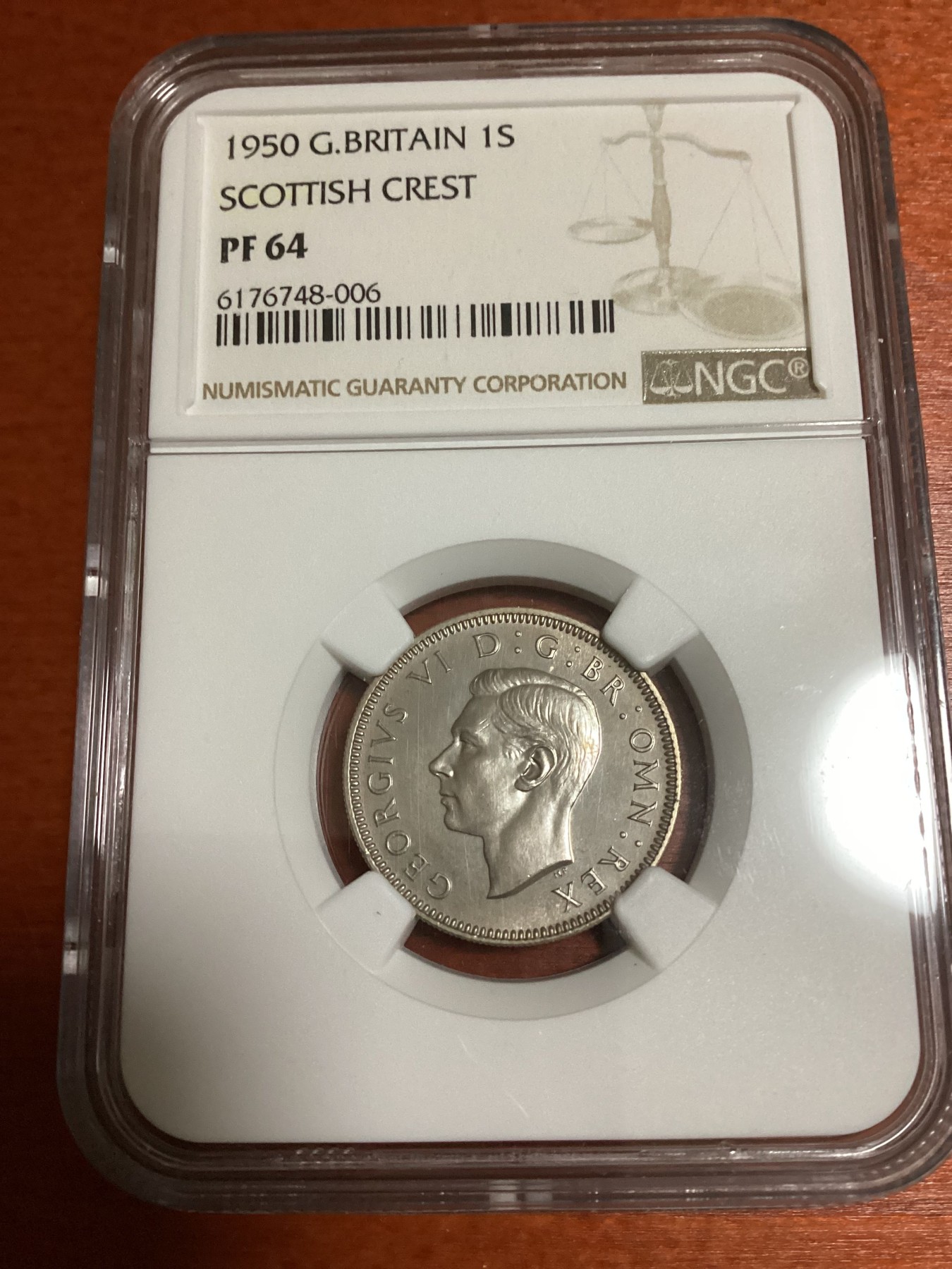 长老汇兔年精选第二场 1950英国乔治六世精制套币9枚，NGC PF63-65分不等，未评级一套价格280美金