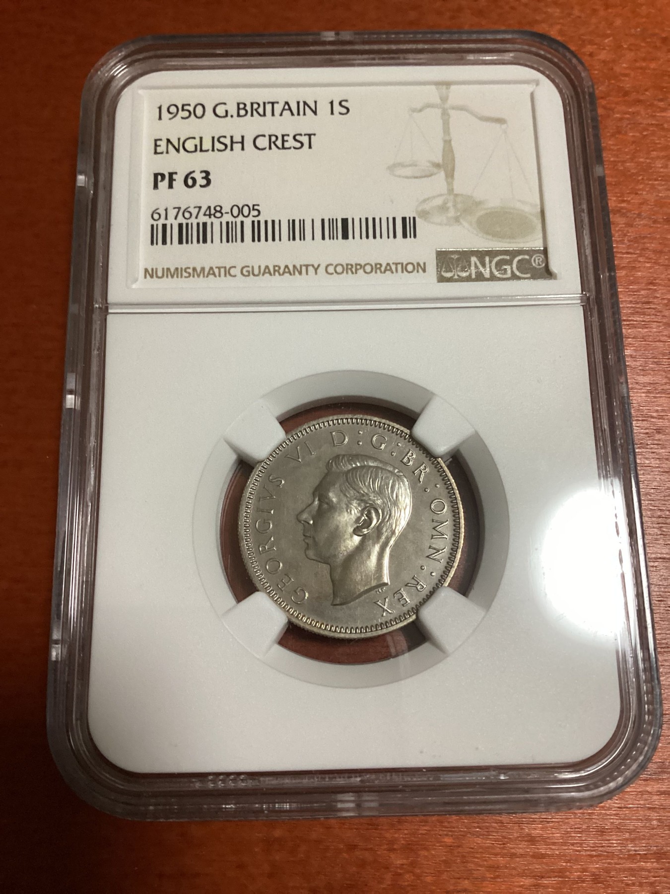 长老汇兔年精选第二场 1950英国乔治六世精制套币9枚，NGC PF63-65分不等，未评级一套价格280美金