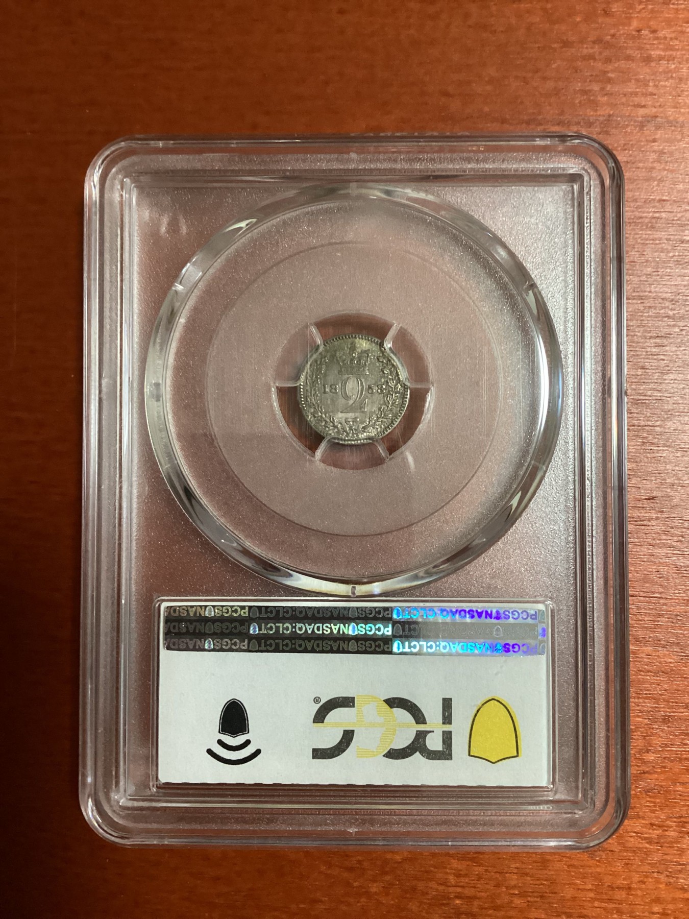 长老汇兔年精选第二场 1858英国维多利亚早期濯足币一套四枚，PCGS PL64-65分，很难得，基本都是冠亚军分