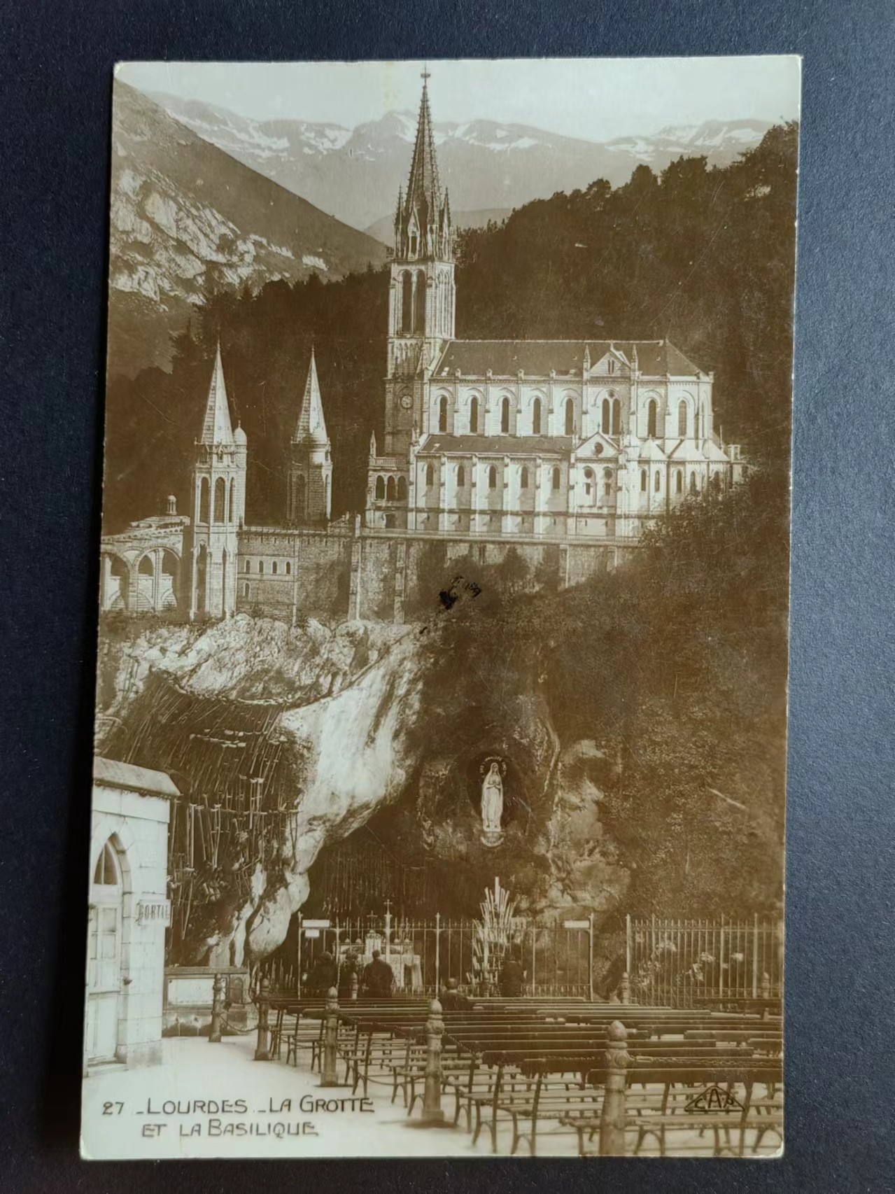 明信片✌（拍卖场）精品🔥专场 第④⑧场 卢尔德教堂