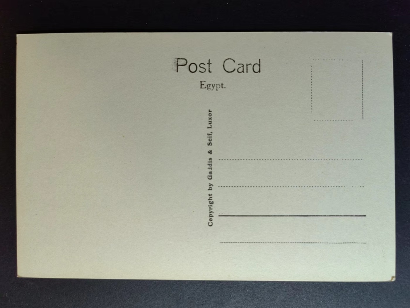 明信片✌（拍卖场）精品🔥专场 第④⑧场 古埃及遗址