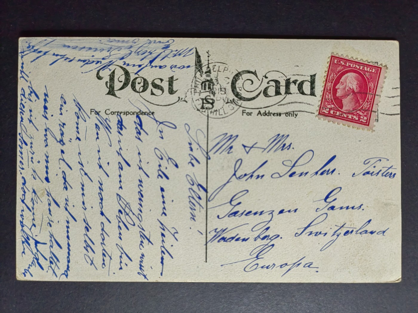 明信片✌（拍卖场）精品🔥专场 第④⑧场 独立广场-费城-宾夕法尼亚州