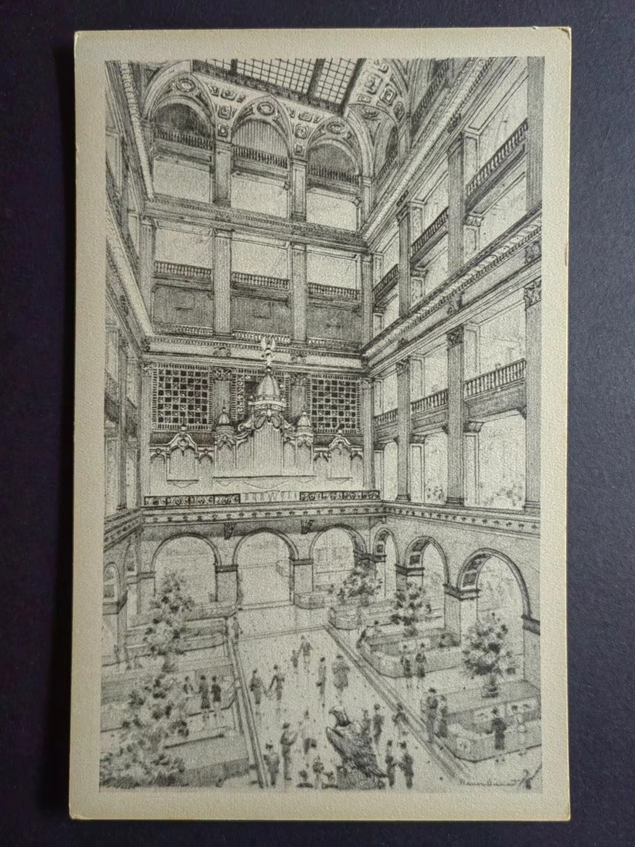 明信片✌（拍卖场）精品🔥专场 第④⑧场 美国大法院绘画