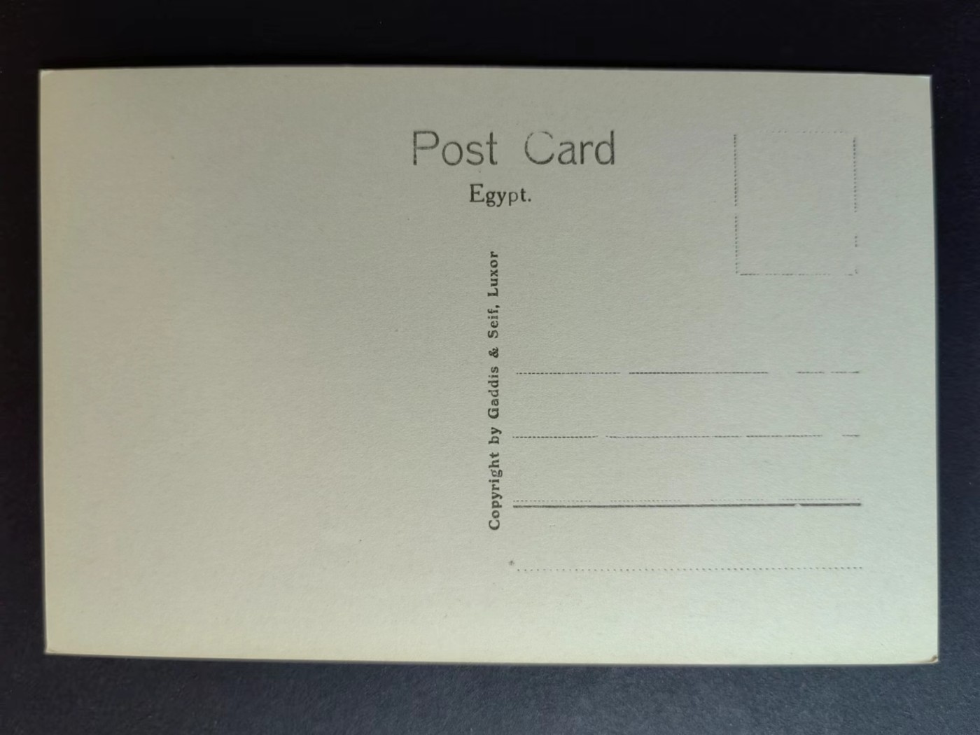 明信片✌（拍卖场）精品🔥专场 第④⑧场 古埃及遗址