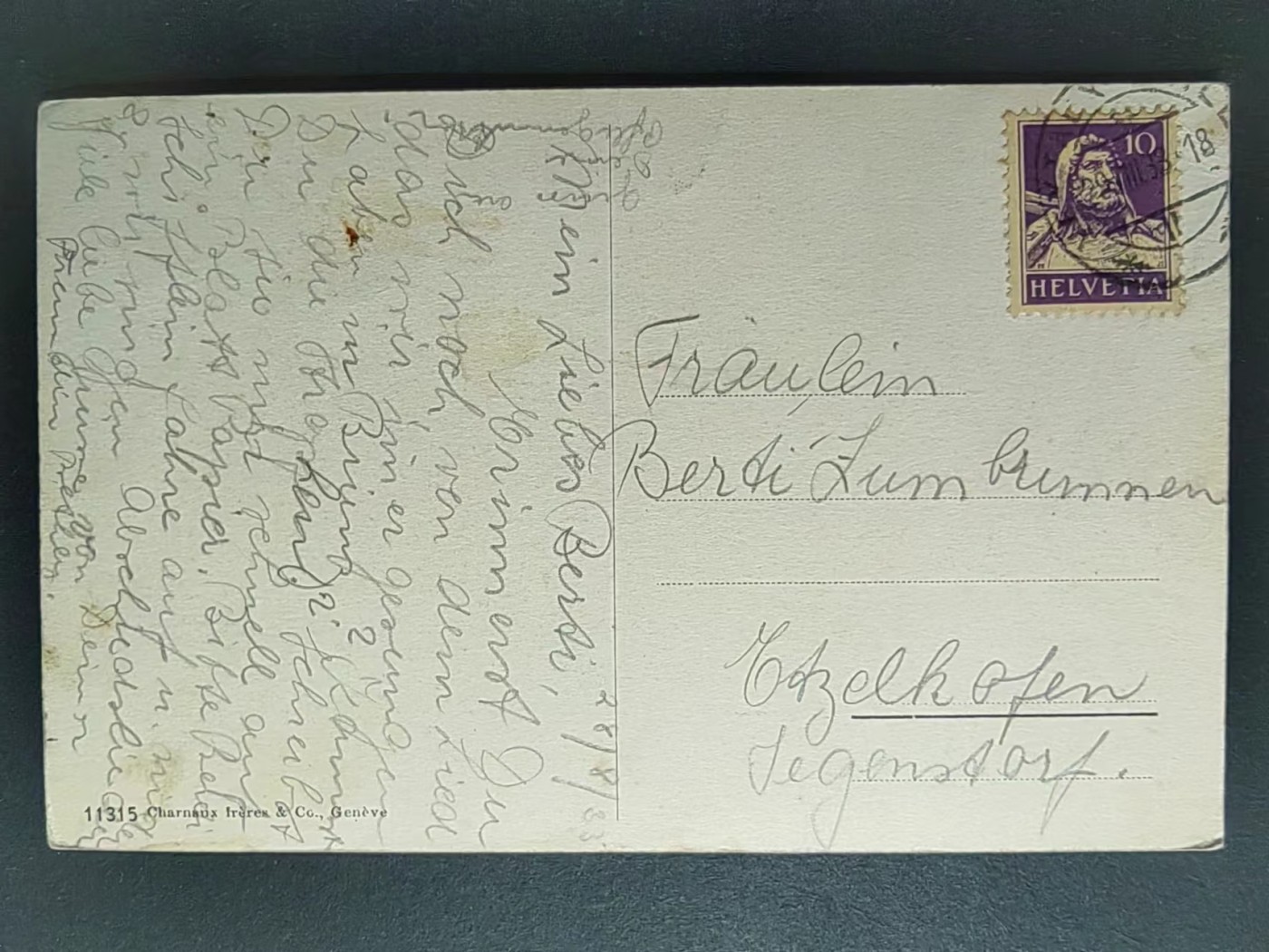 明信片✌（拍卖场）精品🔥专场 第④⑧场 瑞士-大帆船