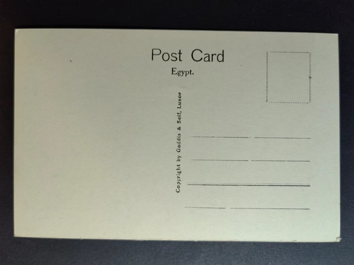 明信片✌（拍卖场）精品🔥专场 第④⑧场 古埃及遗址