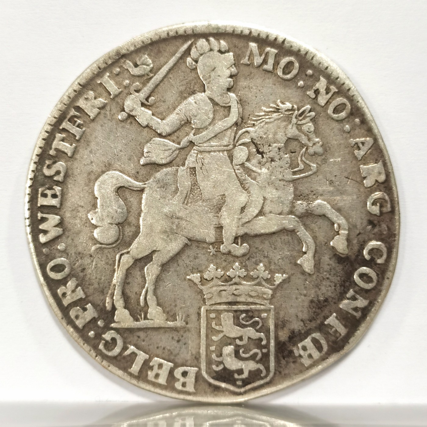 博洋堂世界钱币拍卖第064期（全场包邮） 早期荷兰大马剑1746 杜卡特 老包浆美品