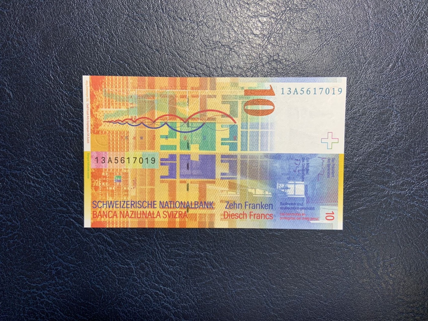 收藏联盟Quantum Auction 第323期拍卖 (需要寄存以及更改收货地址请提前告知) 瑞士2013年10法郎 品相全新UNC 13年首发A冠 号码无4 建筑家 勒·柯布西耶
