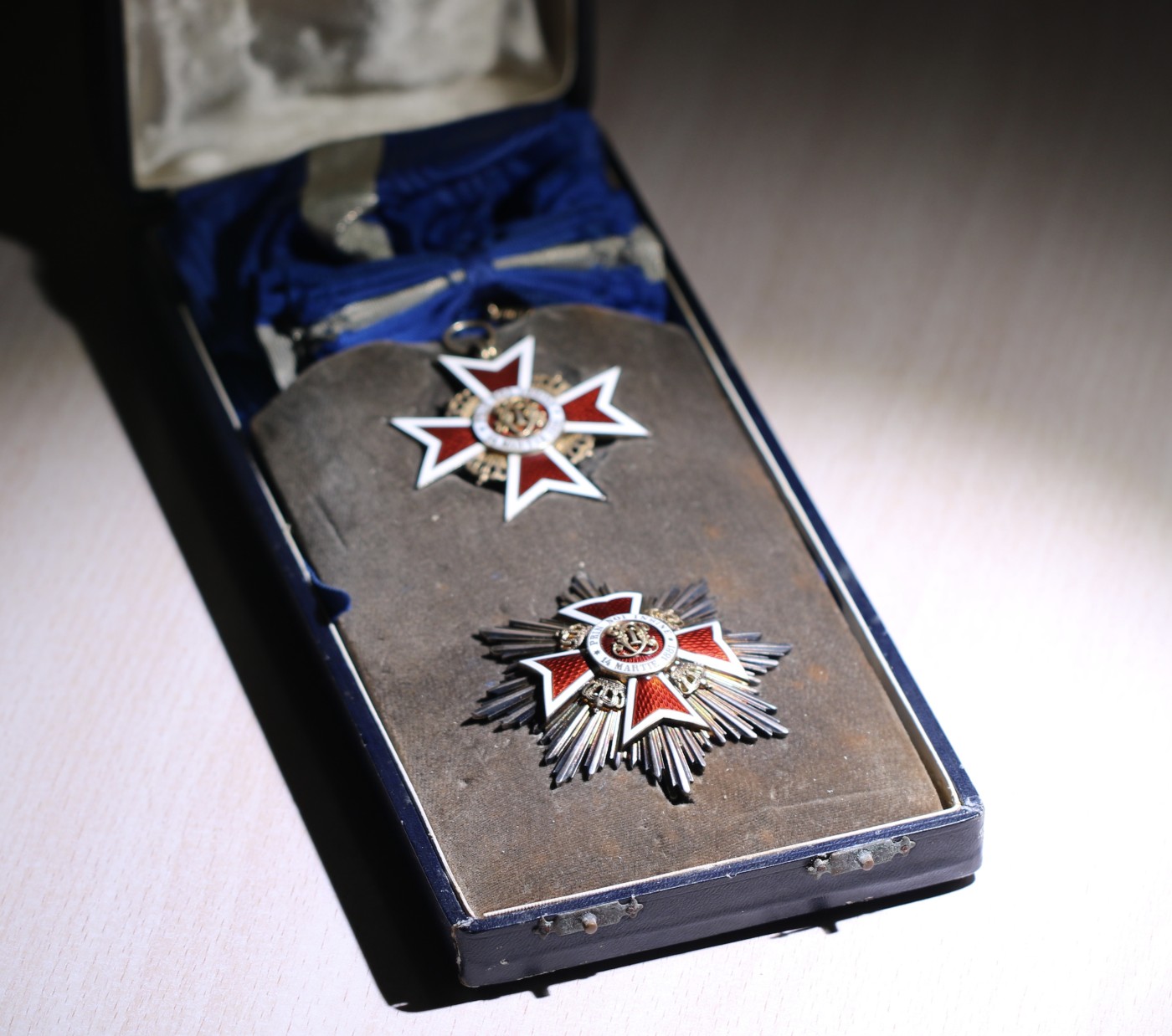 大猫徽章拍卖第241期  大十字级罗马尼亚王冠勋章 品相状态极佳