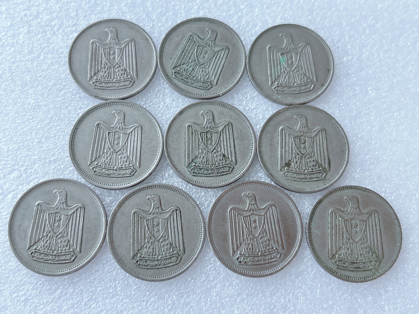 第一海外回流一元起拍收藏 散币专场 第65期 埃及5皮阿斯特 10枚