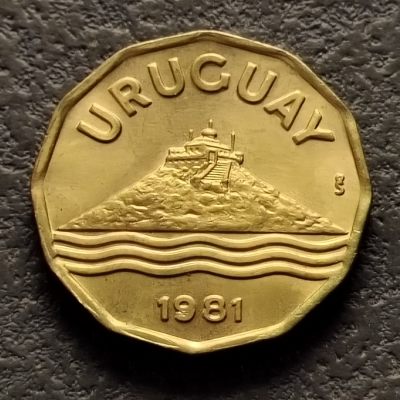 0起1加-纯粹捡漏拍-292散币场 - 乌拉圭1981年20分