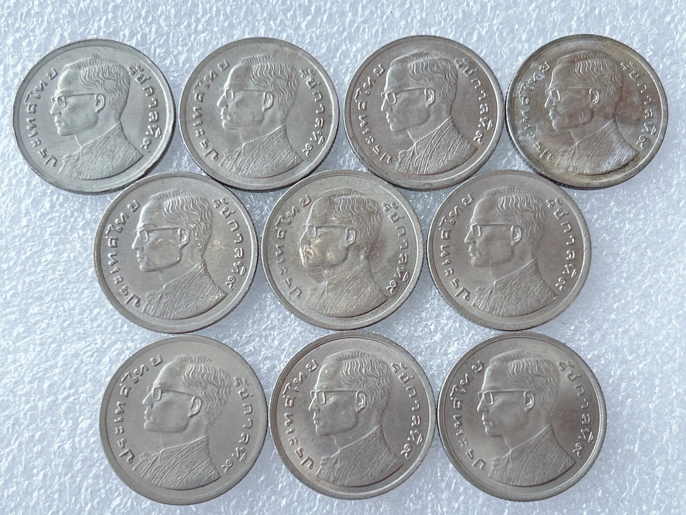 第一海外回流一元起拍收藏 散币专场 第65期 泰国1株 10枚