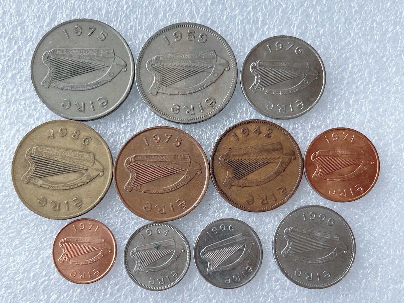 第一海外回流一元起拍收藏 散币专场 第65期 爱尔兰硬币 11枚