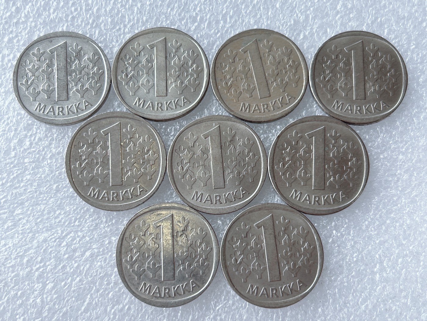 第一海外回流一元起拍收藏 散币专场 第65期 芬兰1马克 9枚