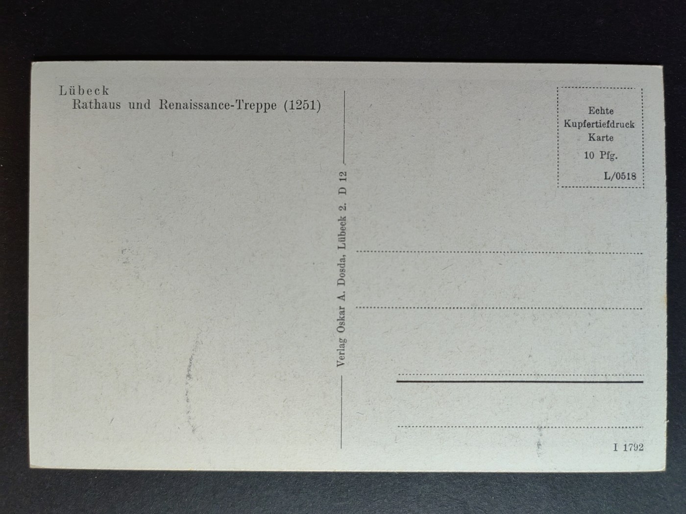 明信片✌（拍卖场）精品🔥专场 第④⑧场 市政厅和文艺复兴楼梯