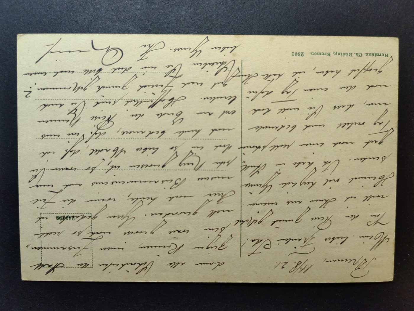 明信片✌（拍卖场）精品🔥专场 第④⑧场 不来梅马克特普拉塔&市政厅&大教堂