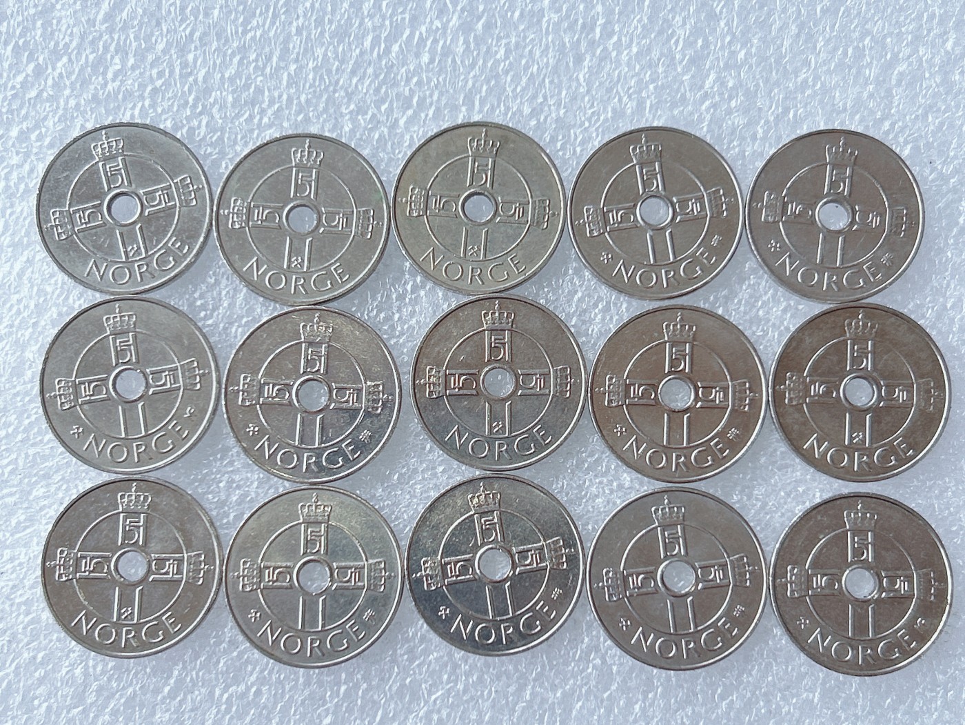 第一海外回流一元起拍收藏 散币专场 第65期 丹麦1克朗 15枚