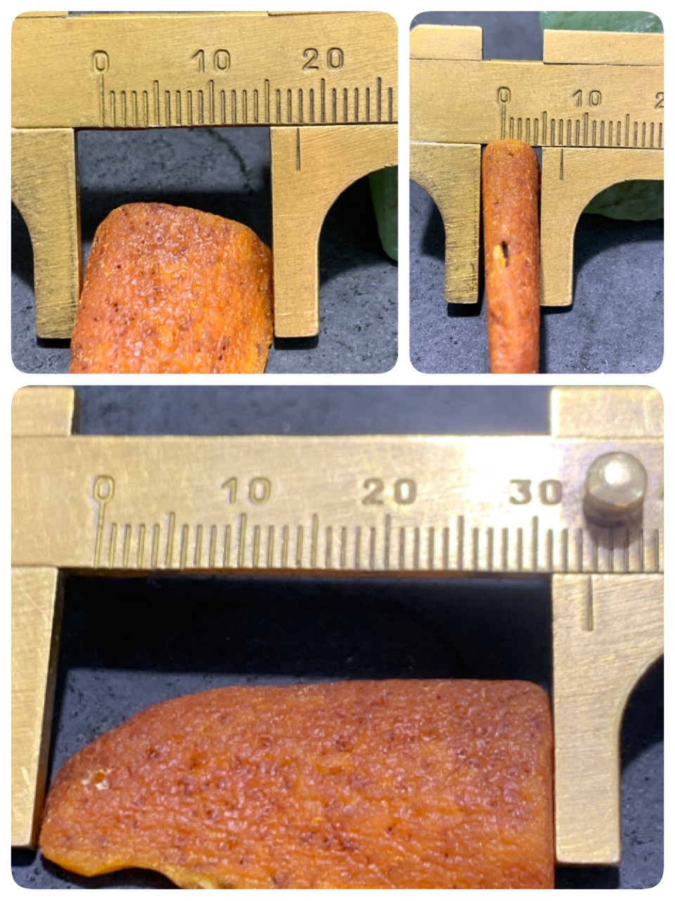 精品蜜蜡随形原石吊坠一块！