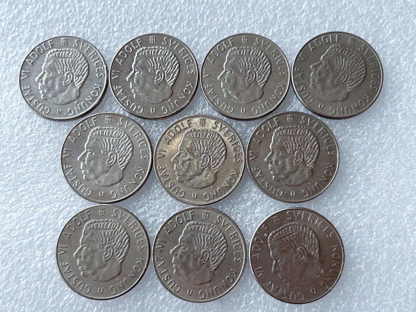 第一海外回流一元起拍收藏 散币专场 第65期 瑞典1克朗 10枚