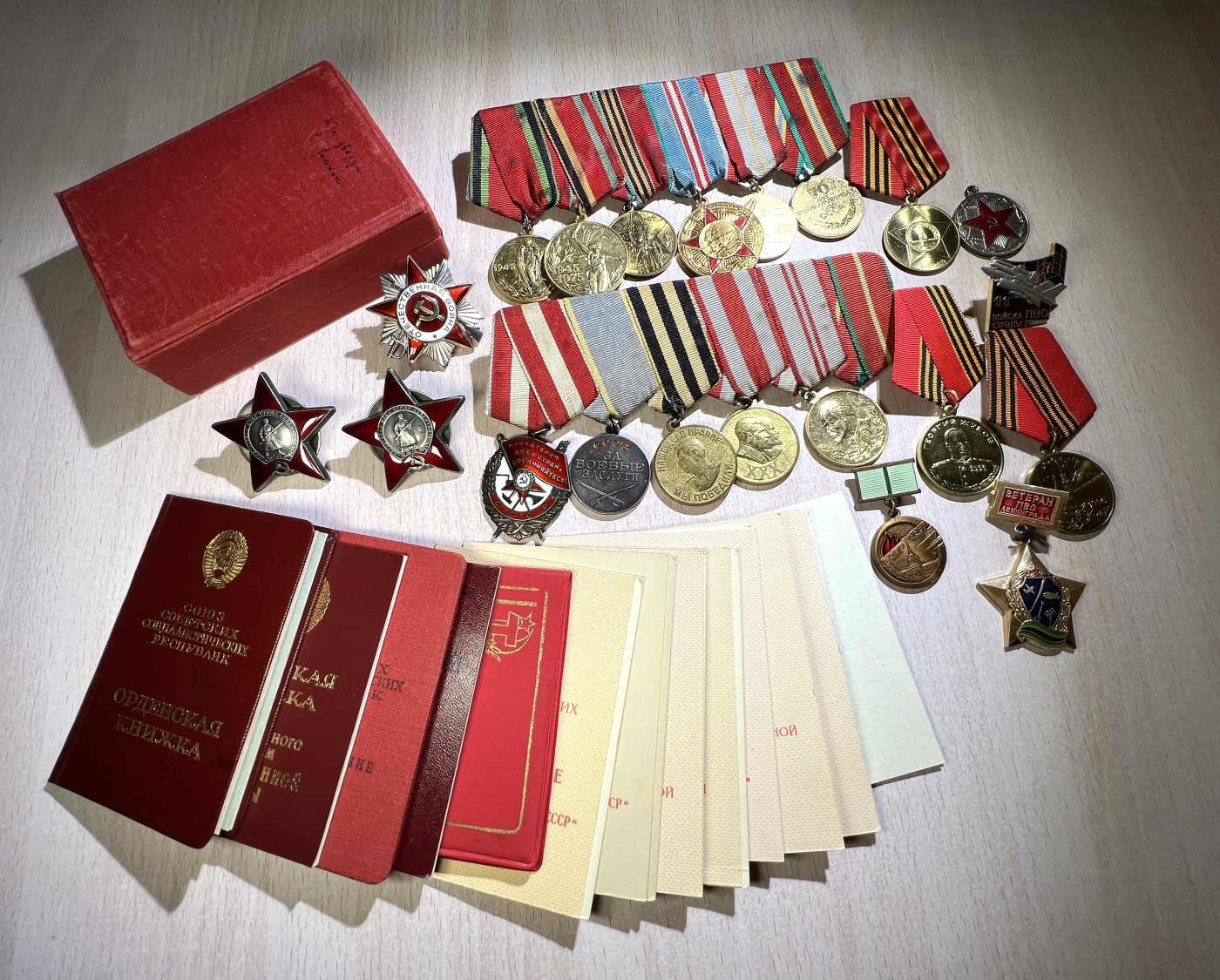 大猫徽章拍卖第241期  苏联红旗勋章套章