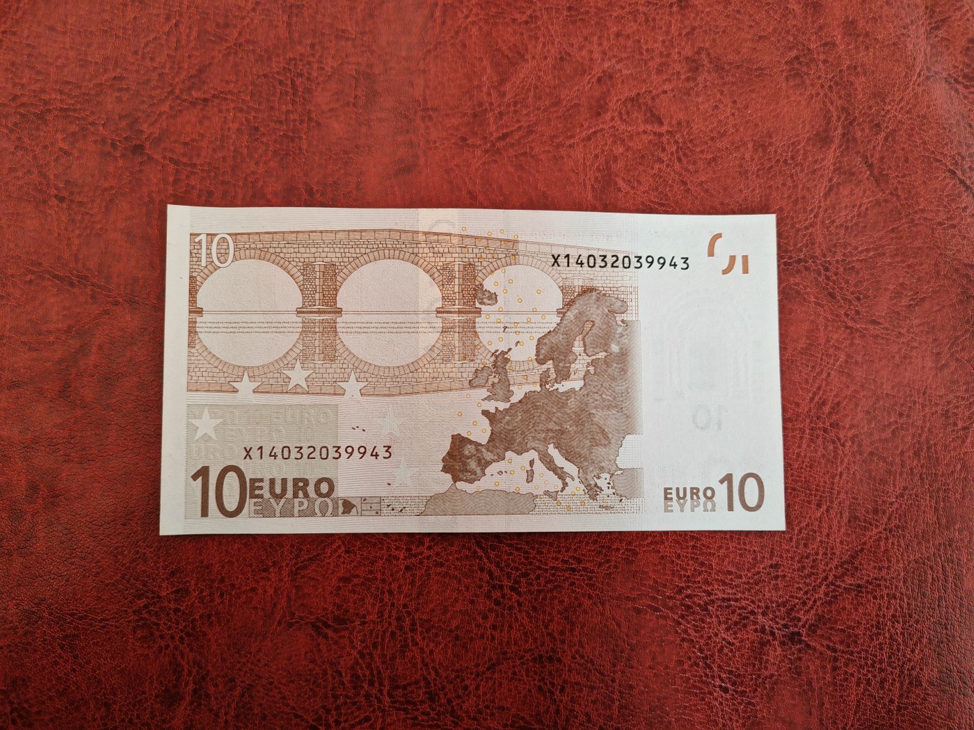 欧盟纸币Euro 2002版 10欧元 一签 X德国 全新