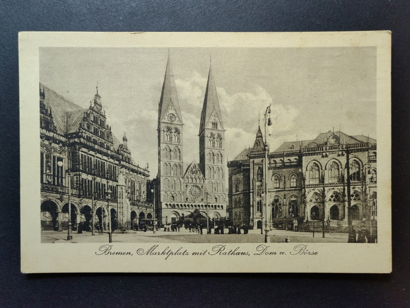 明信片✌（拍卖场）精品🔥专场 第④⑧场 不来梅马克特普拉塔&市政厅&大教堂