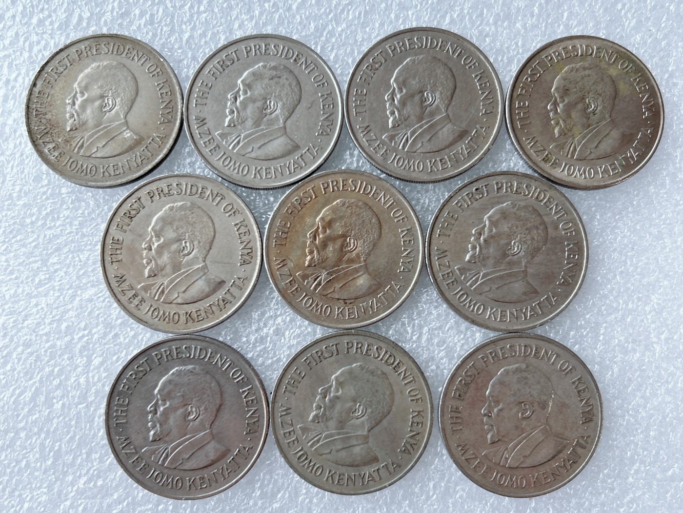 第一海外回流一元起拍收藏 散币专场 第65期 肯尼亚1先令 10枚
