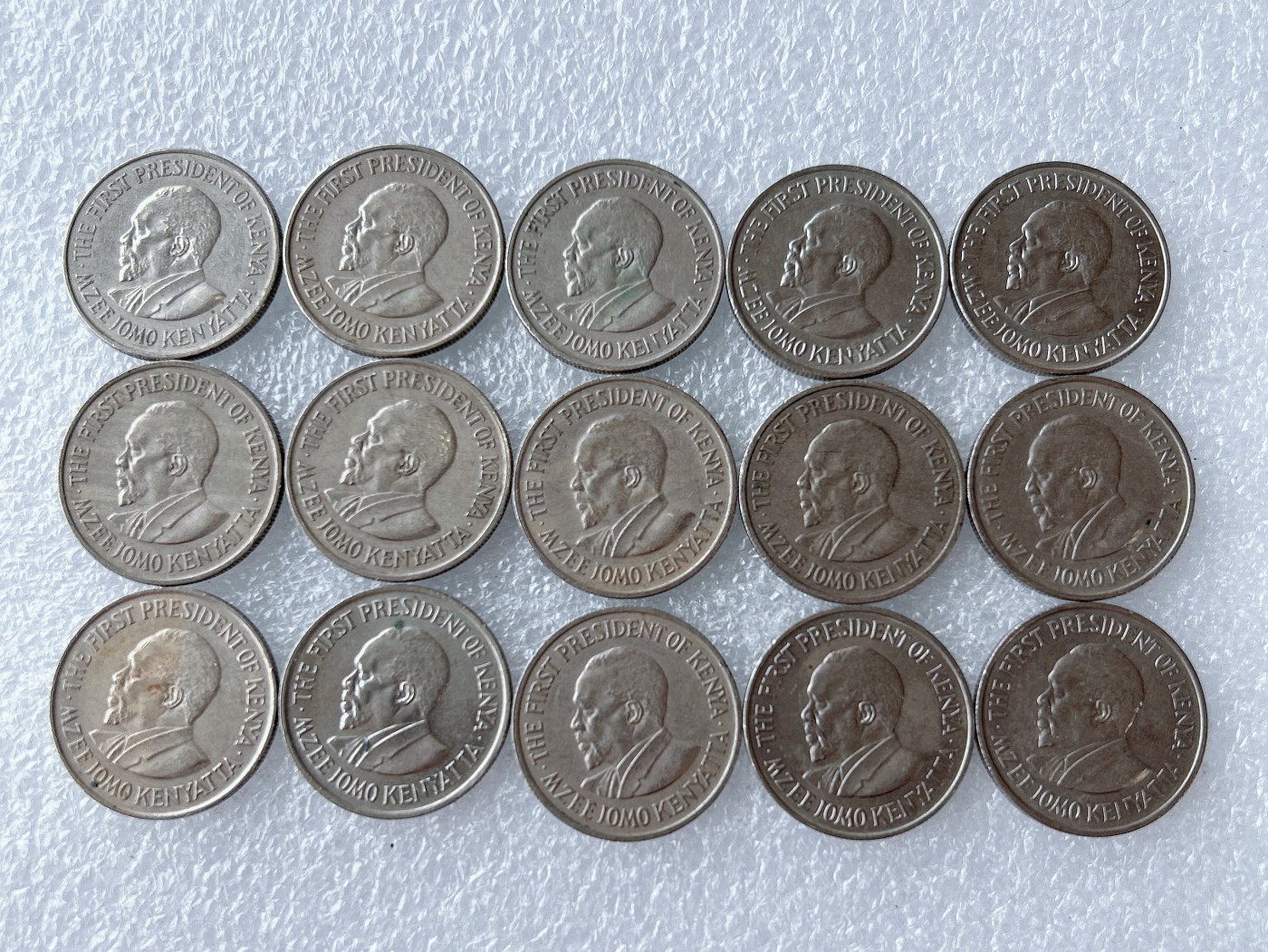 第一海外回流一元起拍收藏 散币专场 第65期 肯尼亚50分 15枚