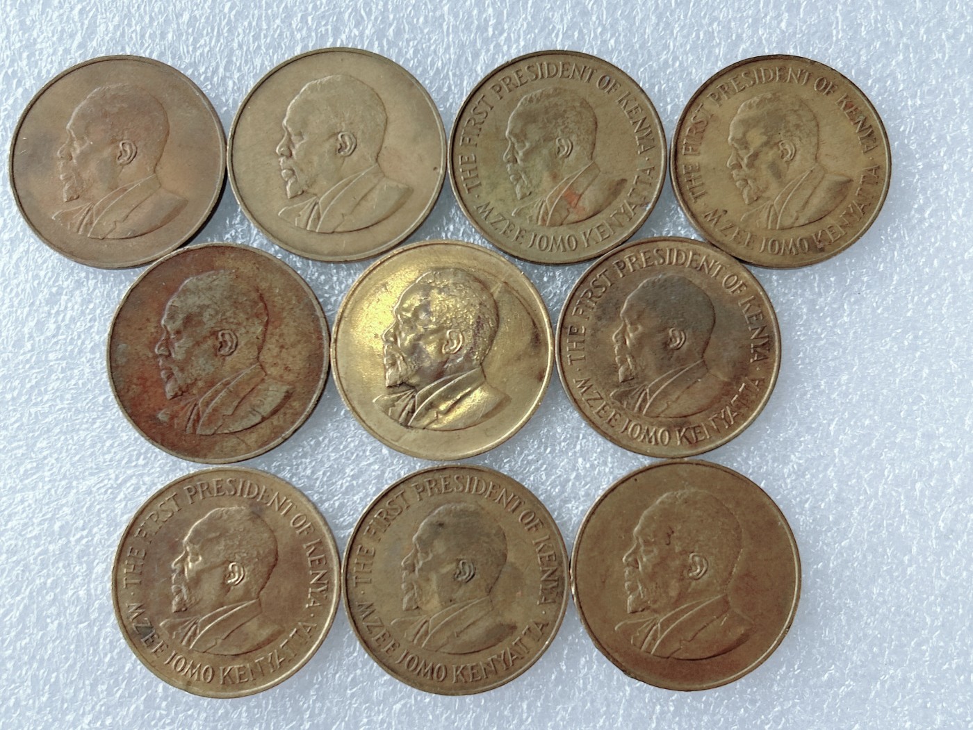 第一海外回流一元起拍收藏 散币专场 第65期 肯尼亚10分 10枚