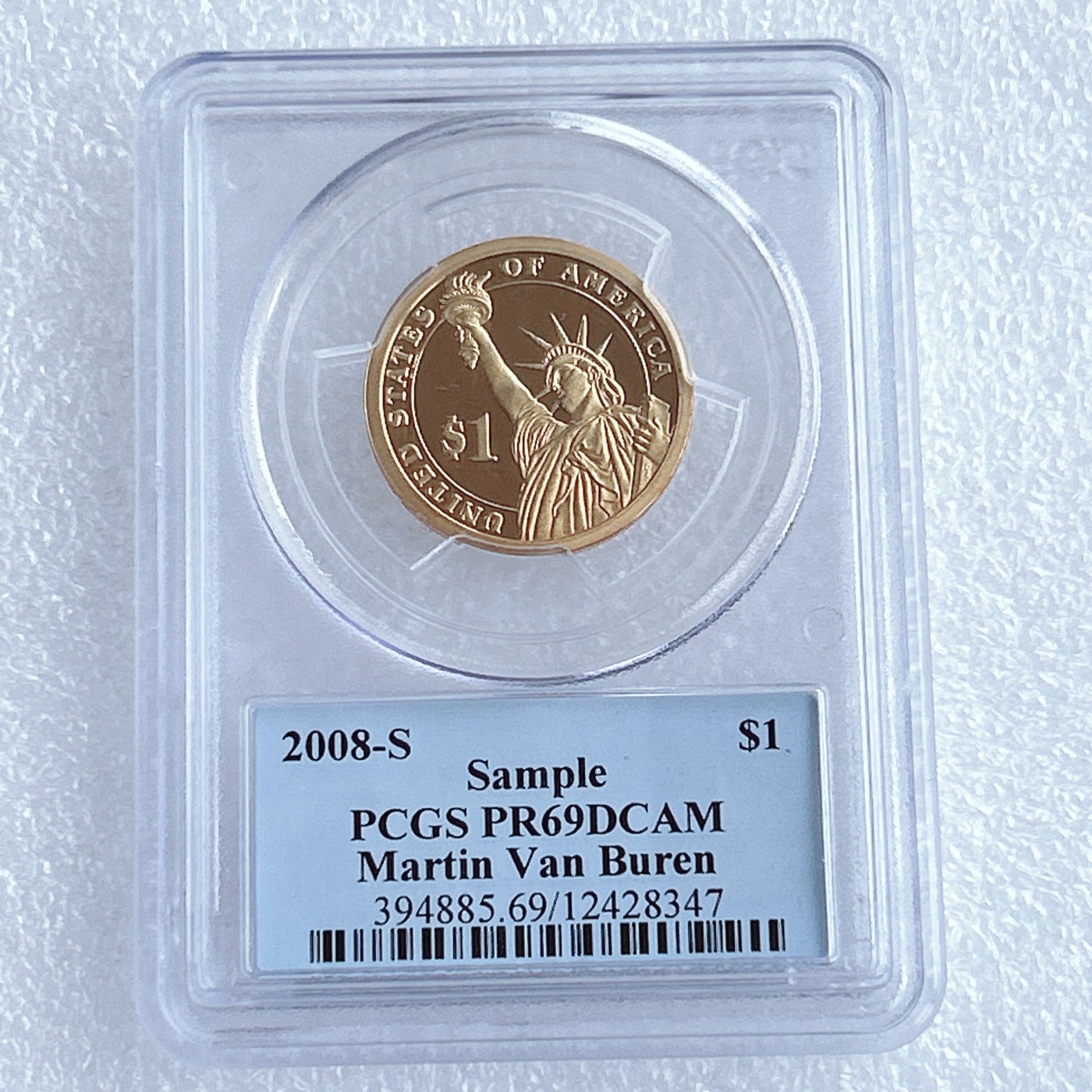 第一海外回流一元起拍收藏 散币专场 第67期 PCGS PR69美国1美元纪念币 总统币