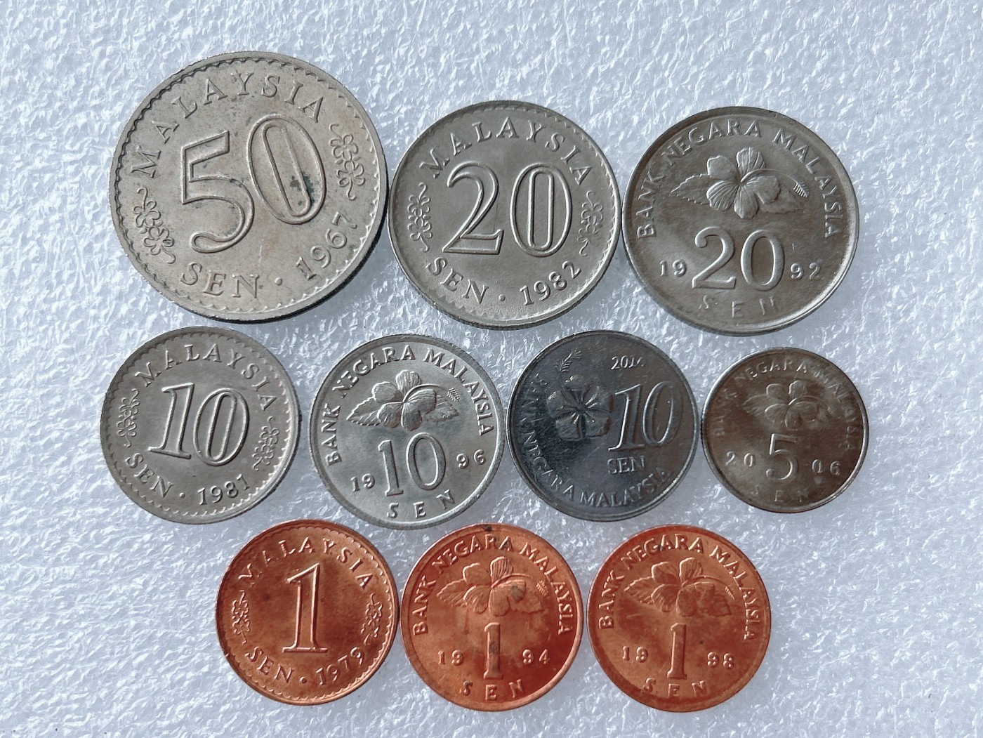 第一海外回流一元起拍收藏 散币专场 第67期 马来西亚