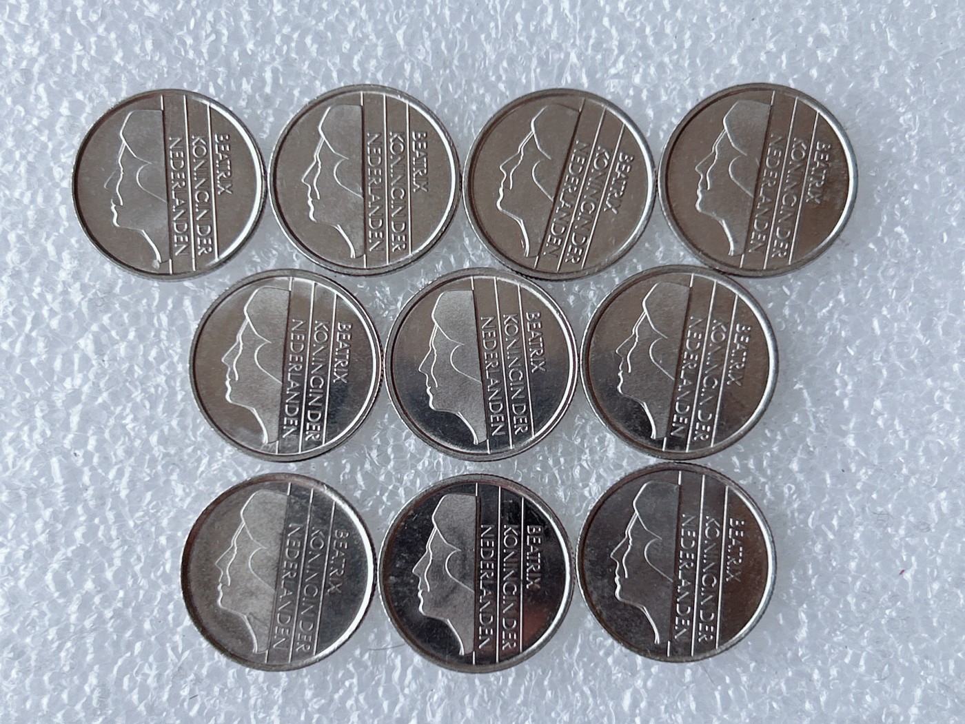 第一海外回流一元起拍收藏 散币专场 第67期 荷兰25分贝娅半脸版 10枚