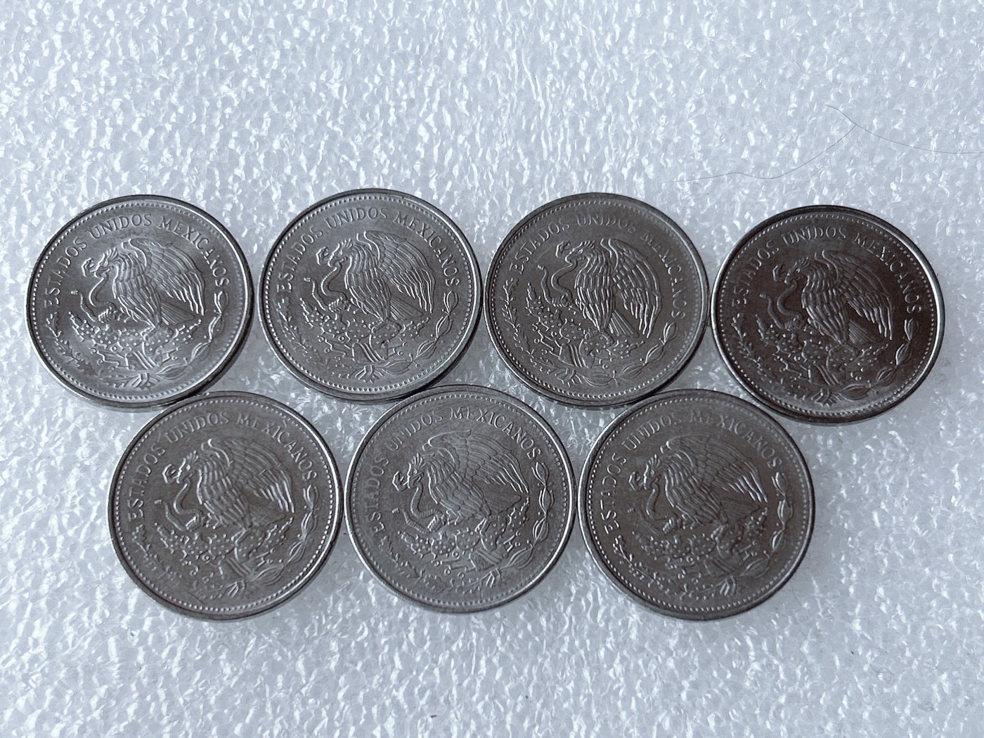 第一海外回流一元起拍收藏 散币专场 第67期 墨西哥1比索 7枚