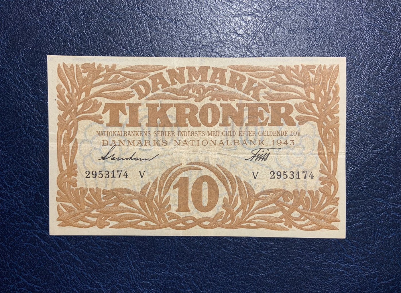 🦩收藏联盟Quantum Auction 第324期拍卖  丹麦1943年10克朗 品相如图 商业之神 墨丘利