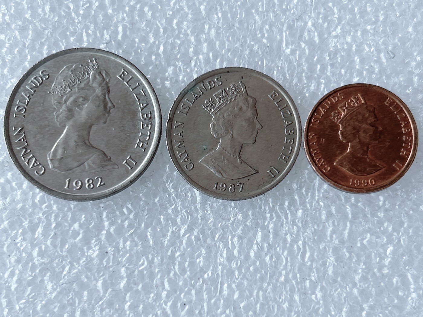 第一海外回流一元起拍收藏 散币专场 第66期 英属开曼群岛3枚套