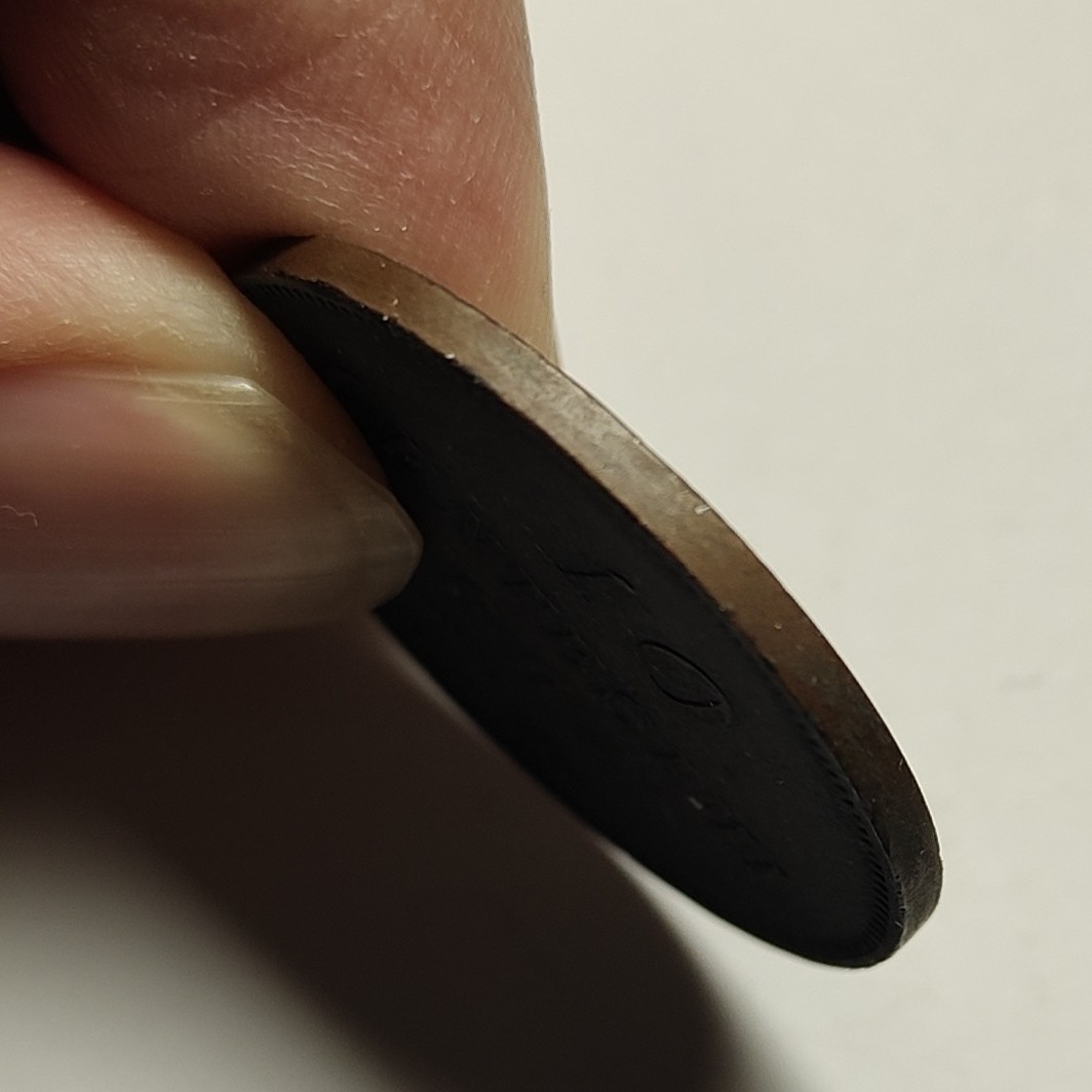 🏮💰物与斋新春连拍3-世界近现代硬币专场（共三场合并发货） 圣马力诺1894年10分大铜币，直边