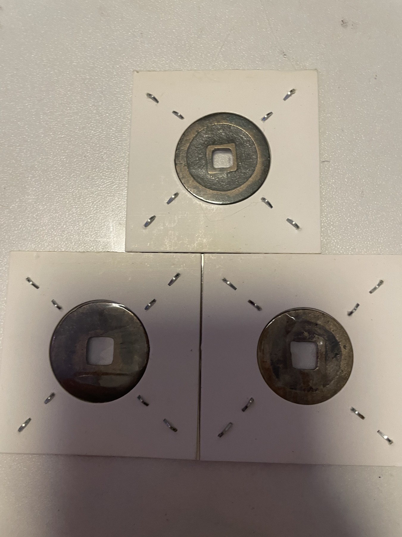 第19场钱币、银币、铜币、纸币、小人书、连环画、瓷器专场 祥符元宝、绍圣元宝、皇宋通宝，极美品，3枚合拍，特惠上传