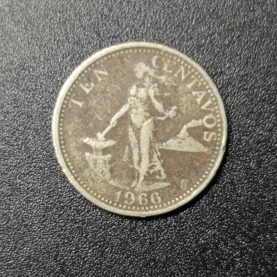 【君缘收藏】第10期拍卖——龙币、旗帜邮票、外国硬币 - 1966年美国殖民时期菲律宾打铁女神