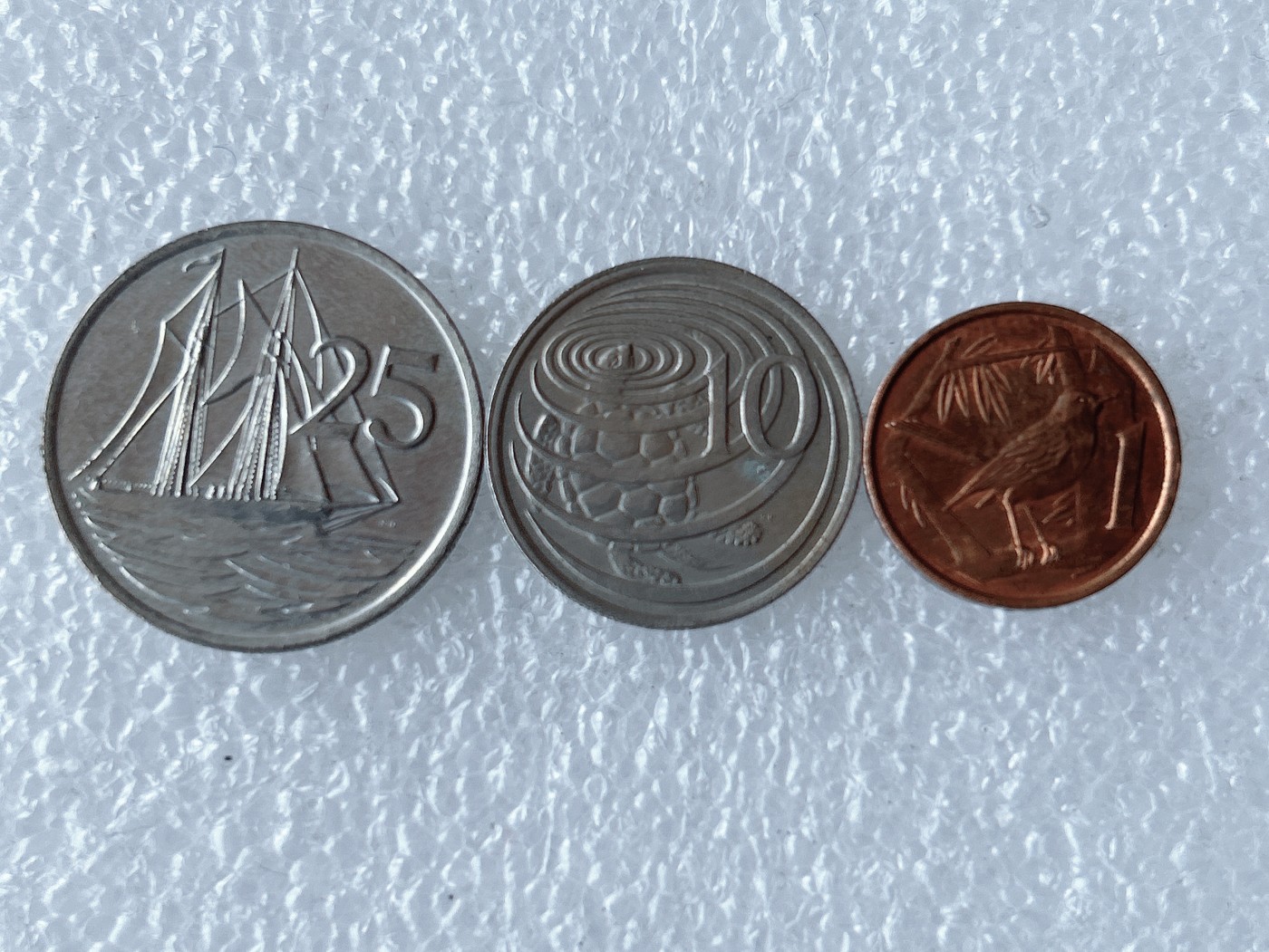 第一海外回流一元起拍收藏 散币专场 第66期 英属开曼群岛3枚套