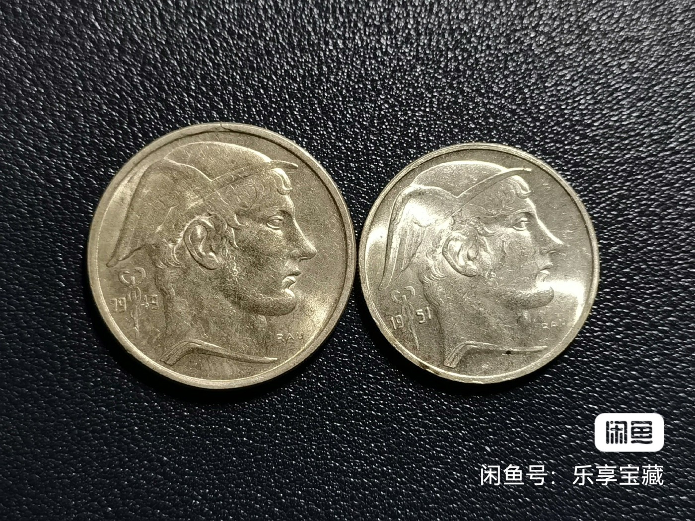 🎉🎊乐享宝藏💎💰~20240317专场 比利时20、50法郎银币~商业之神墨丘利