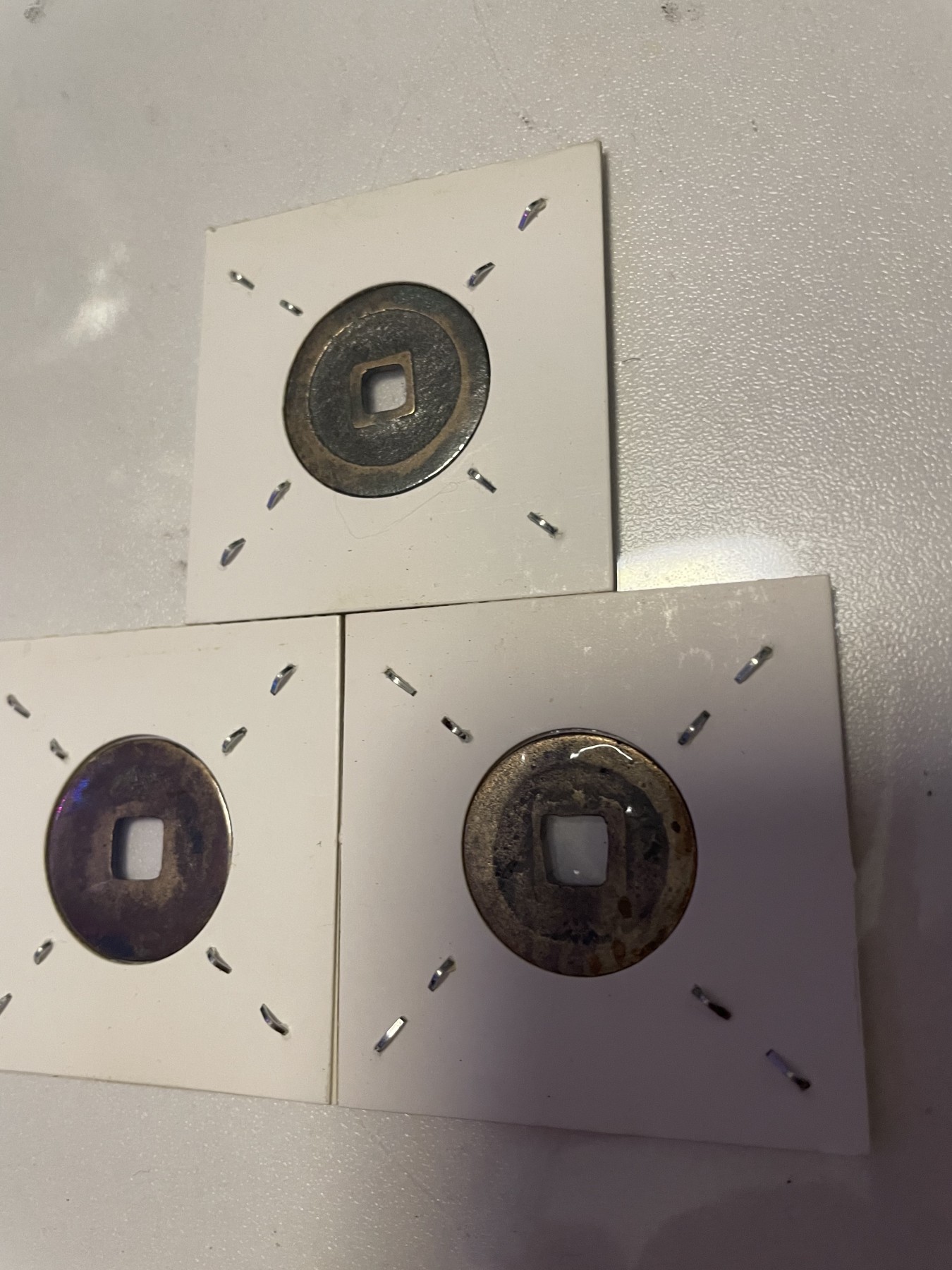 第19场钱币、银币、铜币、纸币、小人书、连环画、瓷器专场 祥符元宝、绍圣元宝、皇宋通宝，极美品，3枚合拍，特惠上传