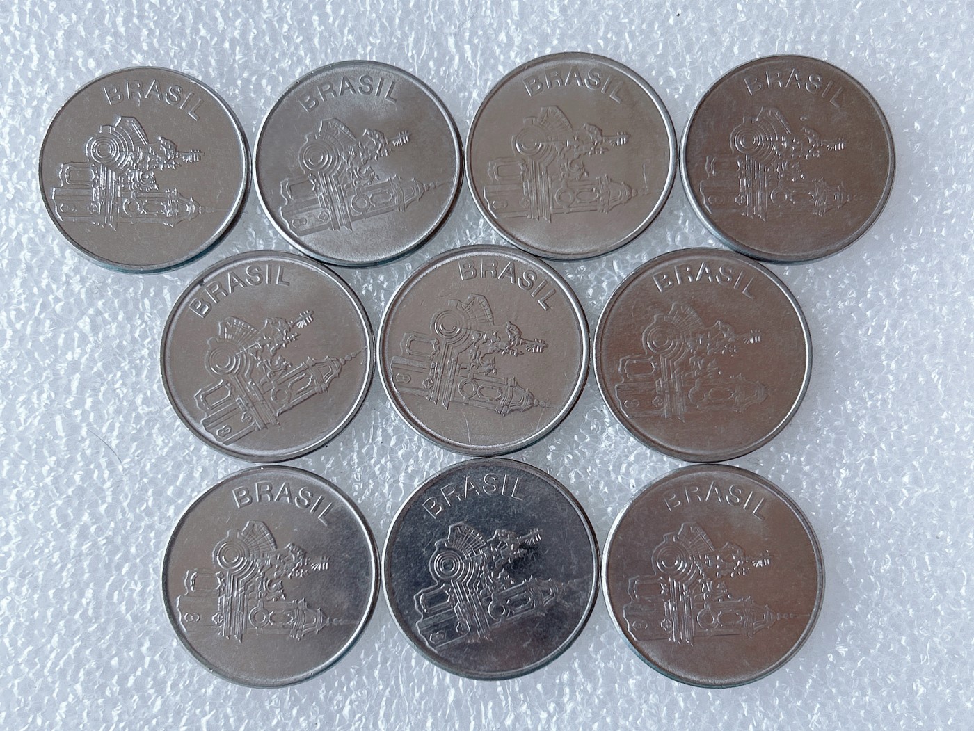 第一海外回流一元起拍收藏 散币专场 第66期 巴西80年代20克鲁塞罗 10枚