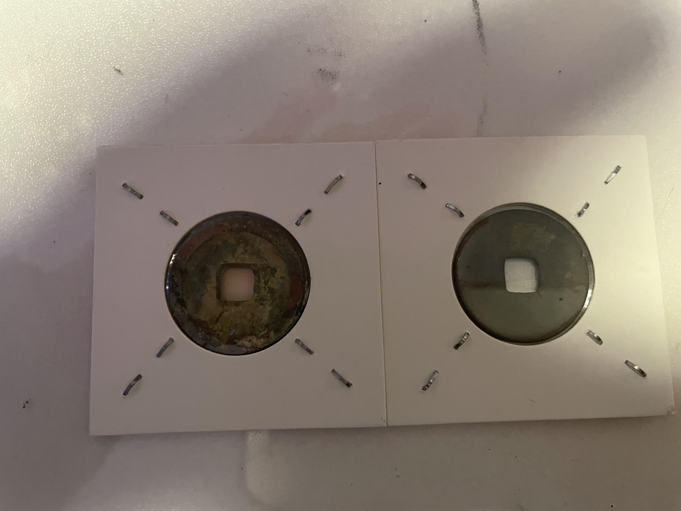 第19场钱币、银币、铜币、纸币、小人书、连环画、瓷器专场 太平通宝两枚合拍