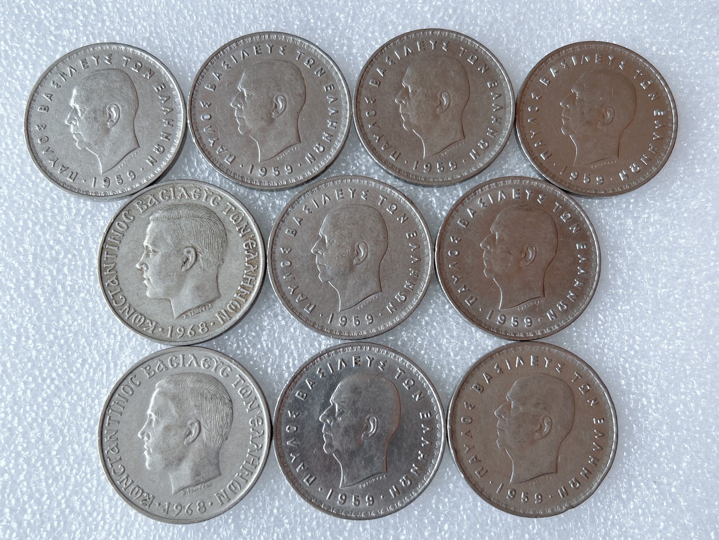 第一海外回流一元起拍收藏 散币专场 第66期 希腊10德拉马克 10枚