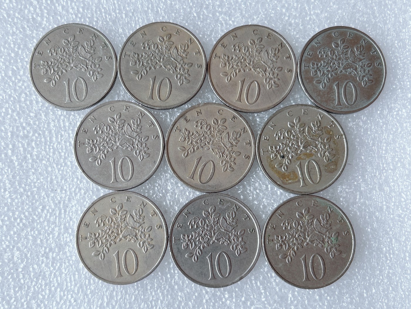 第一海外回流一元起拍收藏 散币专场 第66期 牙买加10分 10枚