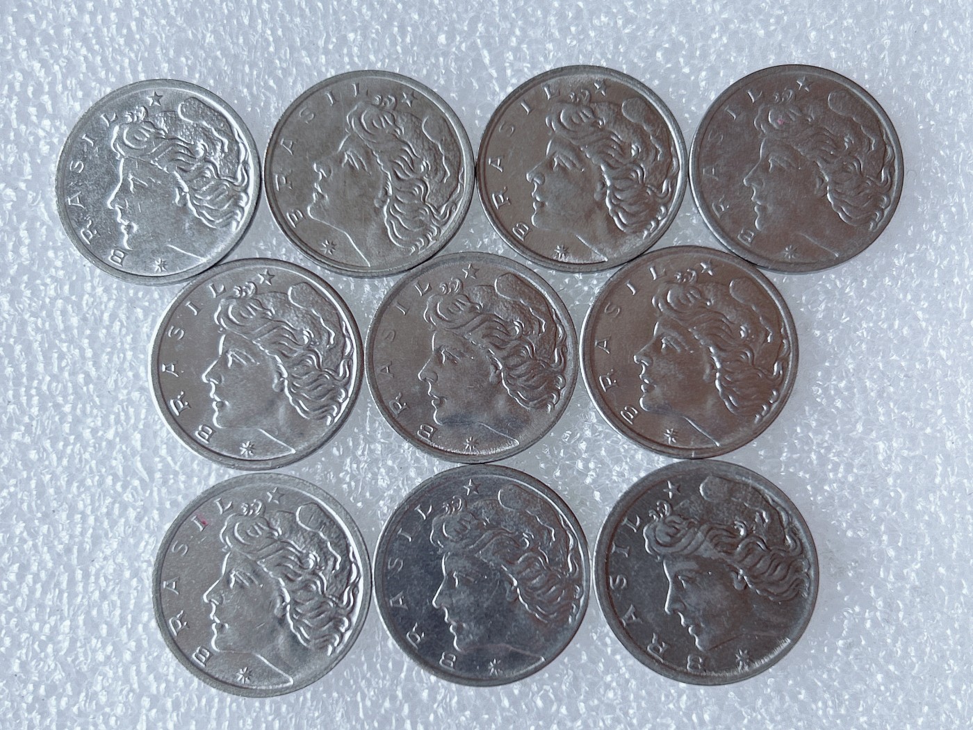 第一海外回流一元起拍收藏 散币专场 第66期 巴西1969年2分 10枚