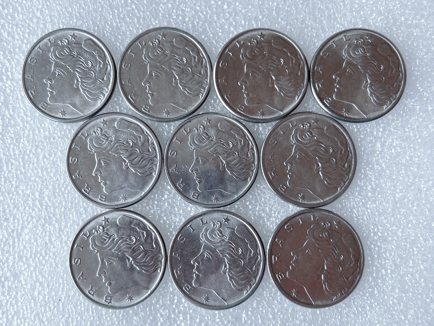 第一海外回流一元起拍收藏 散币专场 第66期 意大利20分不锈钢币 10枚