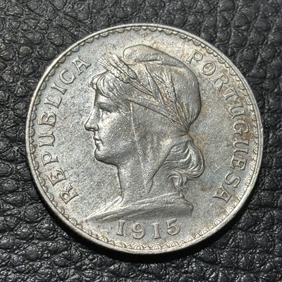 银币裸币专场&全场保真包代 - 稀少葡萄牙自由女神一埃斯库多银币一图一物、保真包代