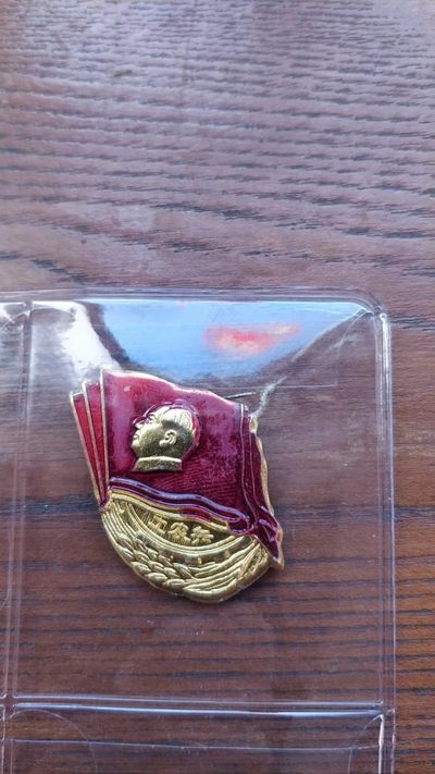 异型毛主席纪念章 - 非常漂亮，非常稀少的毛主席纪念章一枚